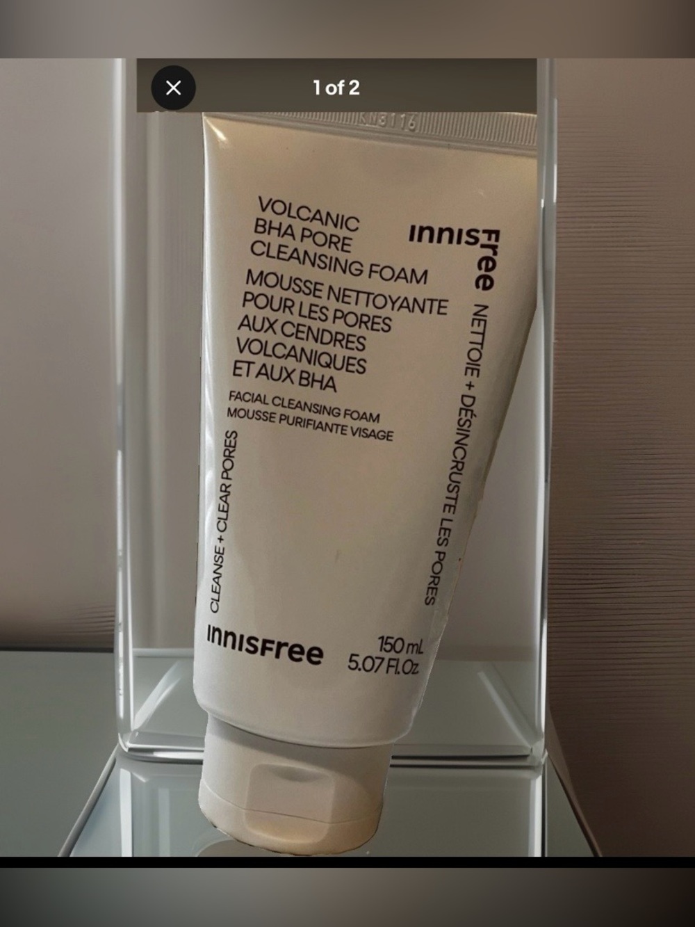 innisfree Volcanic BHA Pore Cleansing Foam New